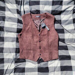NWT L Paul Jones Western Style Vest